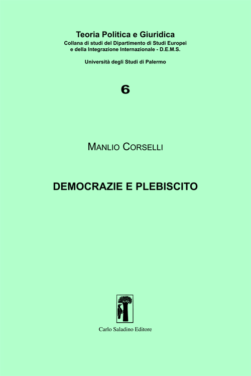 DEMOCRAZIE E PLEBISCITO